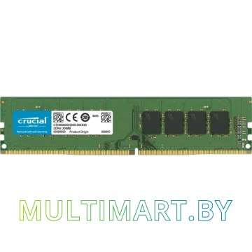 Оперативная память Crucial 8GB DDR4 PC4-25600 (CB8GU3200)